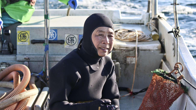 Meet Japan’s ‘women of the sea’: 80-year-old diver dives into cold waters without an oxygen tank to harvest seafood using a centuries-old tradition