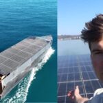 A Finnish man built an 11-metre yacht from scratch using solar panels and batteries and sailed more than 3,000 nautical miles without conventional fuel