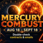 Mercury combust Aug 18–Sept 18: Why 4 birth numbers must double-check contracts & emails