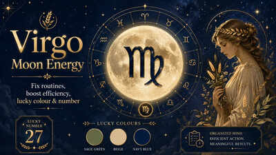 Virgo Moon energy helps fix routines & boost efficiency - check your zodiac sign's lucky color & number for August 16, 2026