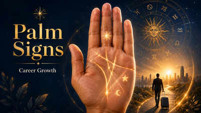 Palm Signs for Career Growth: Why moving away or switching fields activates your hidden luck