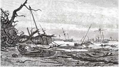 More than 100,000 ancient shipwrecks may be hiding beneath the Baltic Sea; researchers are beginning to map the underwater graveyard
