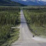 This 240-mile stretch on Dalton highway in Alaska with no petrol stations, restaurants or hotels is one of America’s remotest roadways that tests every driver to the limits
