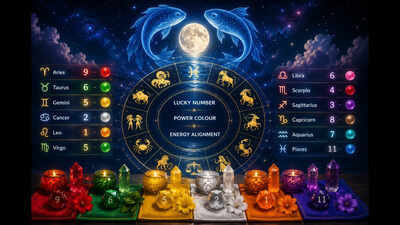 Lucky Number and Colour Today, 30 August, 2026: Check your zodiac sign's lucky number, power colour, and energy alignment under the wise Pisces Lunar Transit