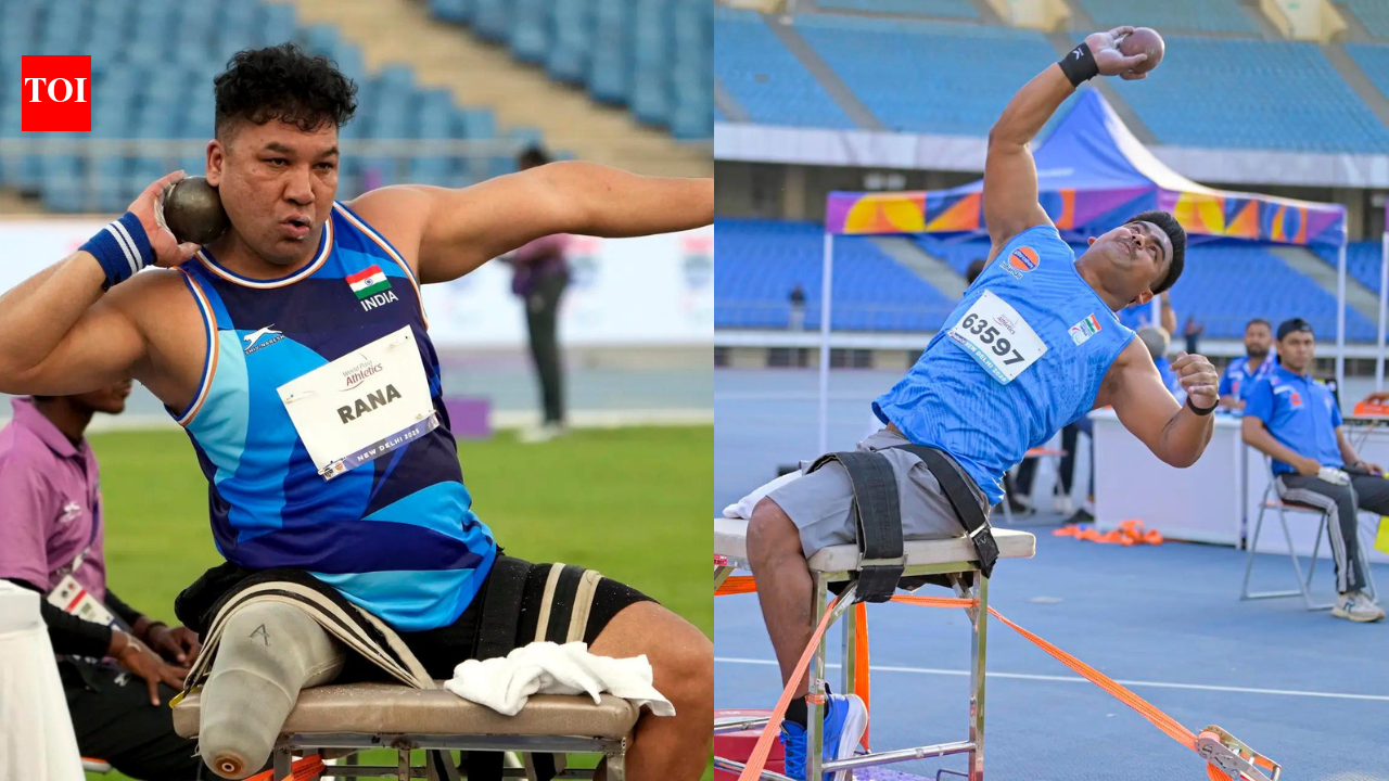 CWG 2026: Soman Rana wins Gold, Shubham Juyal takes Silver as India dominates Para Shot Put F57 | Commonwealth Games News