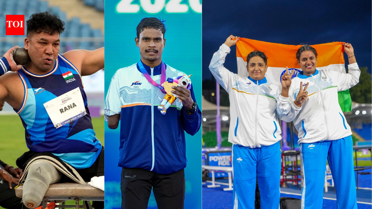 3 Gold, 2 Silver, 2 Bronze: Indian para athletes script history with record seven-medal in Glasgow | Commonwealth Games News