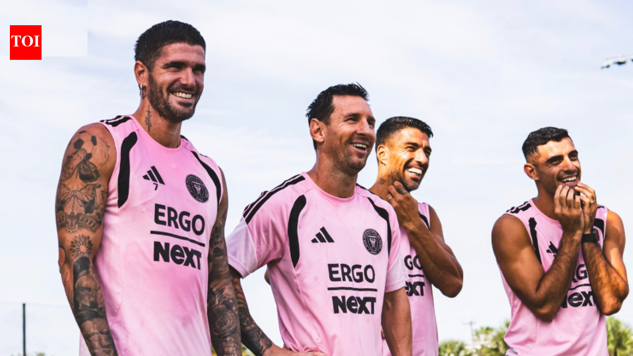 Messi spotted in Inter Miami training for first time since World Cup final: Will he return to action today? | Football News
