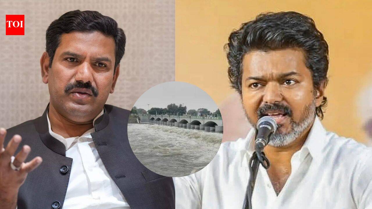 Cauvery Row Escalates As TN Farmers Protest, DK Shivakumar Delays Meeting With Vijay