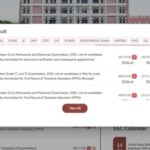 SSC JE final result 2025 declared at ssc.gov.in; 1,731 candidates shortlisted: Direct link to download here
