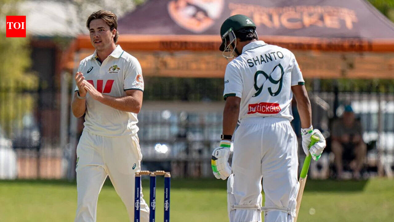 Bangladesh crash to 54 against CA XI: Coach Simmons admits 'it wasn't nice' ahead of Australia Tests | Cricket News
