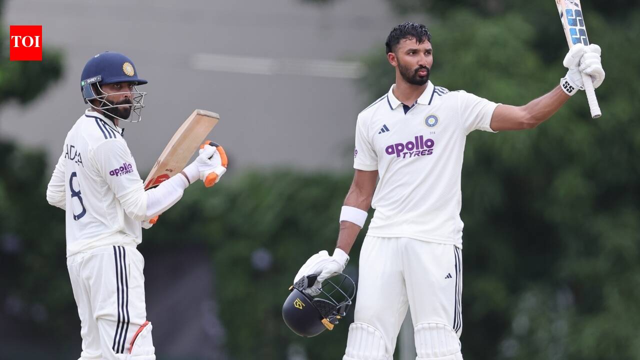 Devdutt Padikkal hits century as Pant and Jurel fail, how India's batters fared on day 2 vs SLC XI | Cricket News