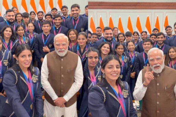 Watch: PM Modi meets CWG medallists, says ‘Jo khelega, woh khilega’ | Commonwealth Games News