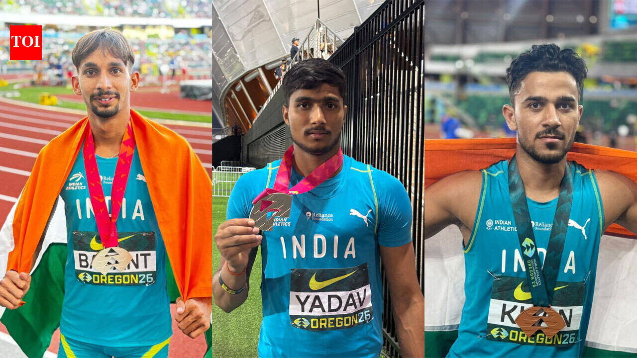 World Athletics U20 Championships: India end campaign with three-medal haul | More sports News