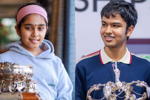 Indian-origin teenagers Bodhana Sivanandan and Shreyas Royal become 2026 British chess champions | Chess News
