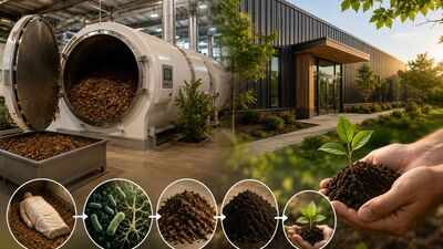 Maryland's first human composting facility offers an alternative to burial and cremation through natural organic reduction