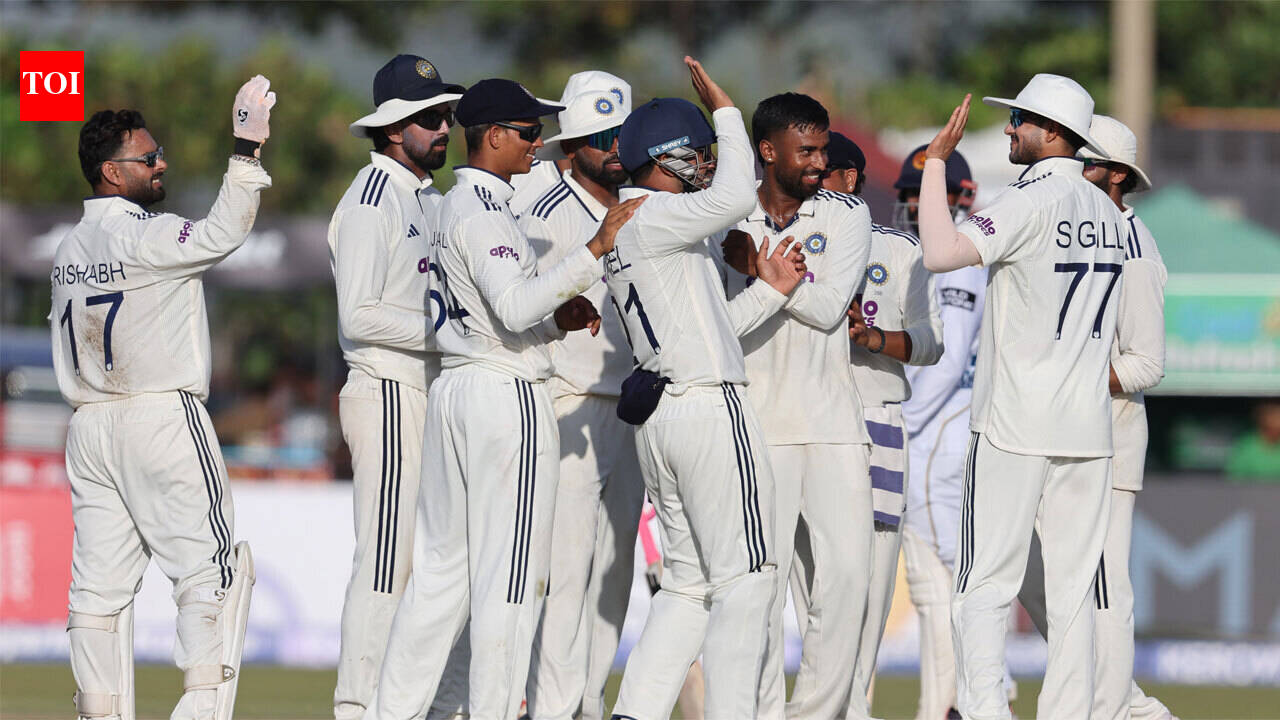 IND vs SL 1st Test: India on verge of massive win as Sri Lanka four down in chase of 372 | Cricket News
