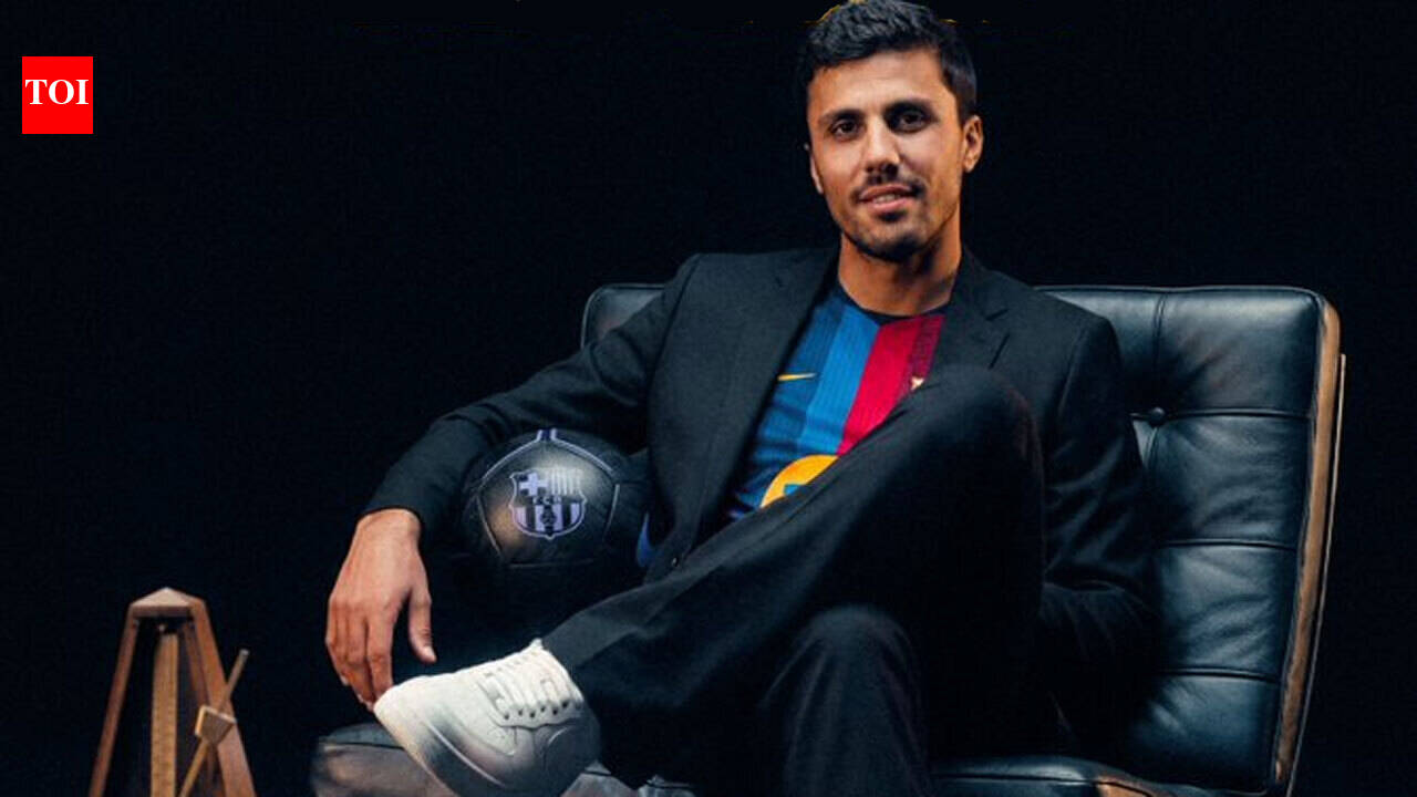 Barcelona officially sign Rodri from Man City: Spain captain joins star-studded squad | Football News