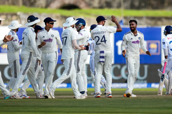 Rishabh Pant’s 100th six, Manav Suthar’s double strike put India on brink of Galle victory | Cricket News