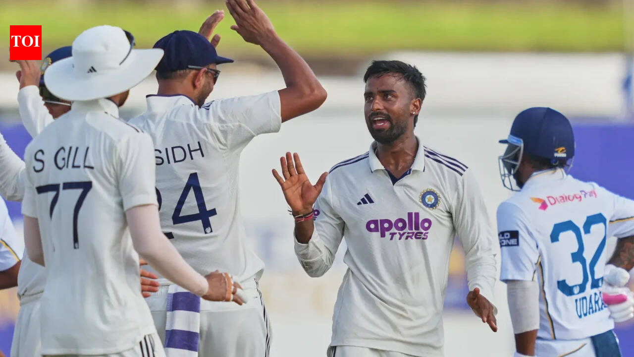 Manav Suthar's ten-wicket haul floors Sri Lanka as India conquer Galle challenge | Cricket News