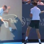 Chaos! Daniil Medvedev loses cool, breaks two advertising boards at Cincinnati Open - Watch | Tennis News