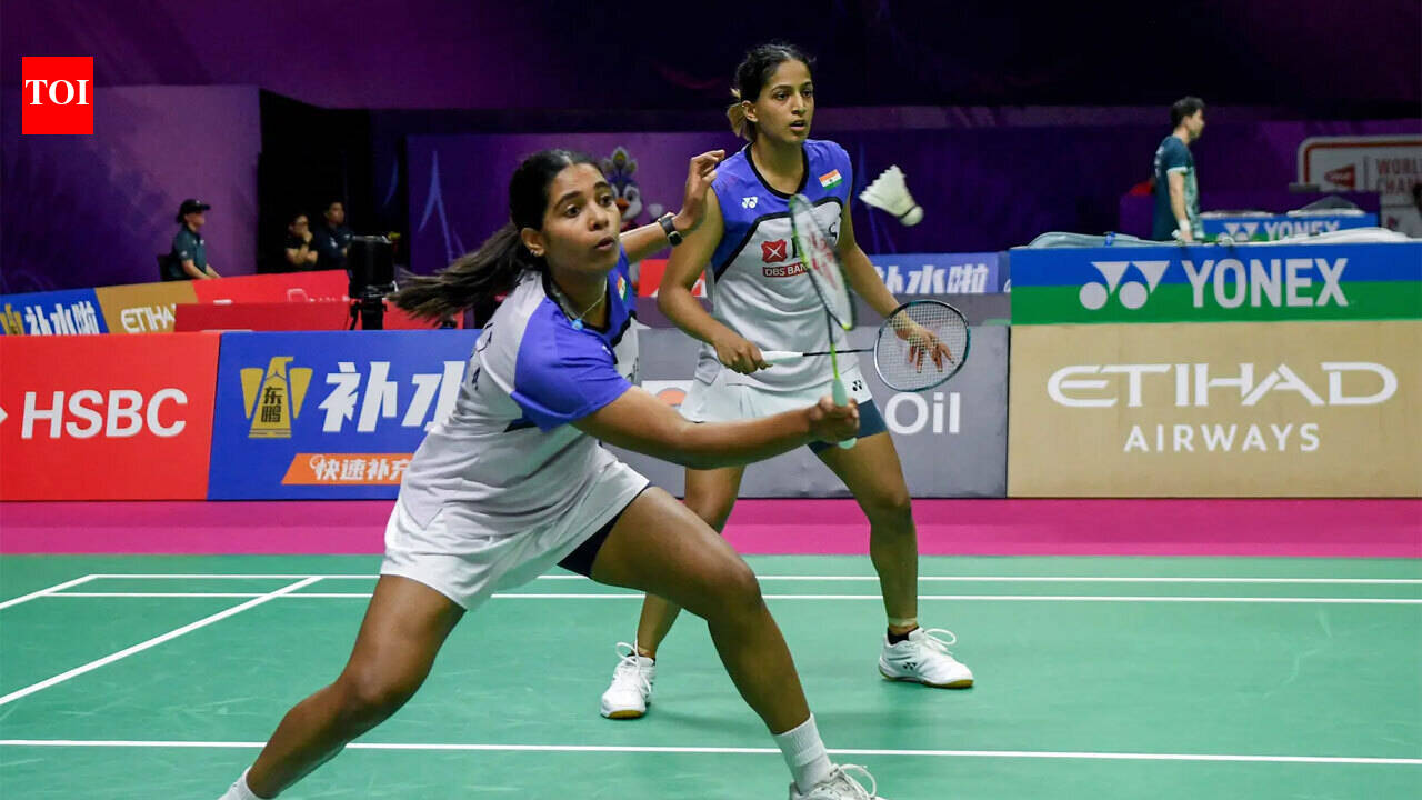 BWF Worlds: Treesa Jolly-Gayatri Gopichand stun 7th seeds to reach quarters, medal one win away | Badminton News