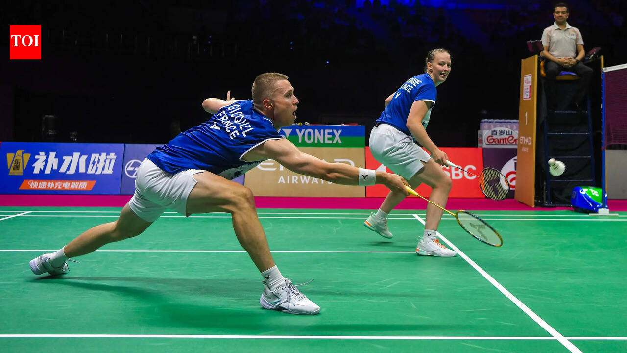 BWF World Championships 2026 Live Updates: Thom Gicquel, Delphine Delrue stun top seeds to win mixed doubles title