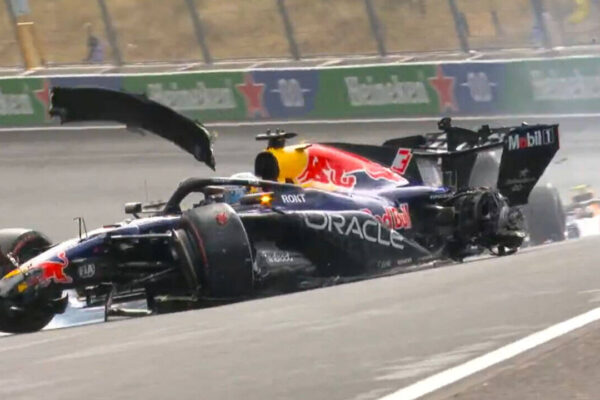 Watch: Max Verstappen’s horrific Dutch GP crash as Lando Norris wins chaotic race | Racing News