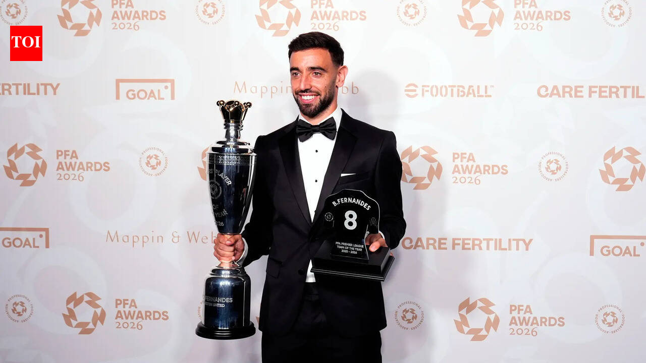 Bruno Fernandes wins it ALL: Man Utd captain crowned PFA Player of the Year to seal stunning awards hat-trick | Football News