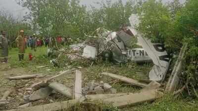 Training aircraft crashes near Ganga Barrage in Kanpur; both pilots dead