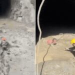 Dramatic rescue in Nepal as survivors crawl through mud from flood-hit tunnel - video