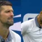 Watch: Novak Djokovic in tears during his first-round US Open defeat to Mariano Navone | Tennis News