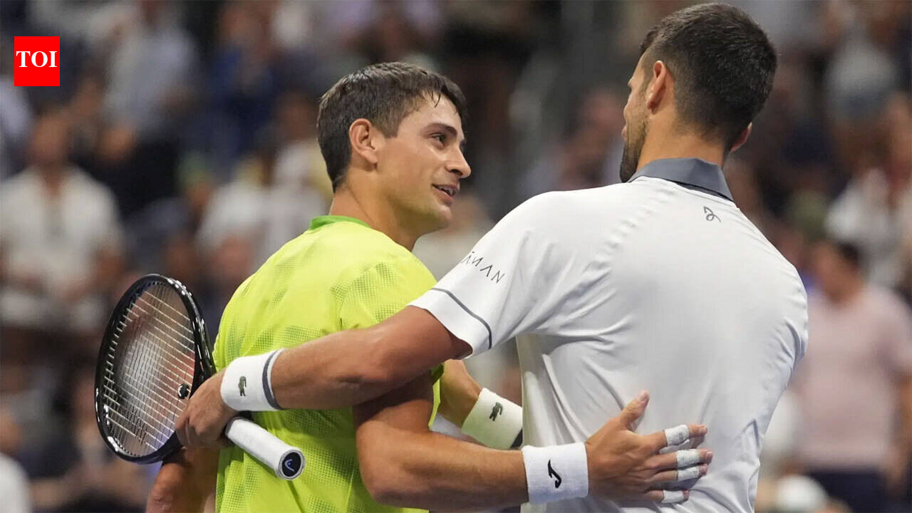 US Open: Mariano Navone wins battle as Novak Djokovic’s body says no | Tennis News