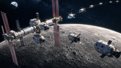 240,000 miles from Earth, Nasa is building the world’s first ‘space airport’ for the Moon, where spacecraft will have to queue for weeks to avoid traffic