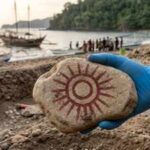 4,000-year-old painted stone in Indonesia reveals symbolic art carried by ancient Austronesian maritime voyagers