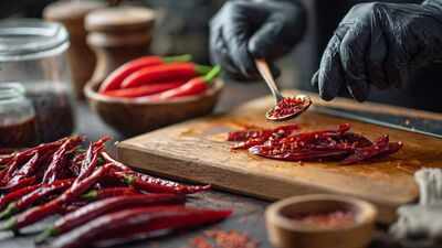 5 easy tricks to remove dried red chilli seeds without touching them |