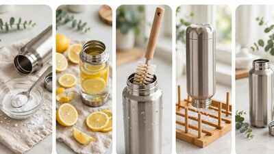 5 simple ways to keep your stainless steel bottle from smelling bad