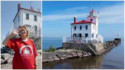 68-year-old Sheila Consaul bought Ohio’s abandoned Fairport Harbor West Lighthouse for $71,010 in 2011, then spent 15 years and over $300,000 restoring it as an off-grid home