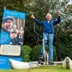 82-year-old Tony Fahey built a ‘walking on water’ machine for a 24-hour world record attempt to raise money for charity