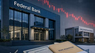 Federal Bank shares fall post merger talks