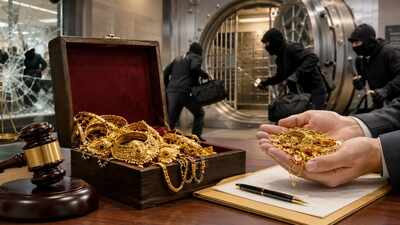 Gold pledged for loan stolen in bank robbery: Borrower gets gold value plus Rs 88,362 for making charges and stones, Rs 40,000 compensation - how he won the case