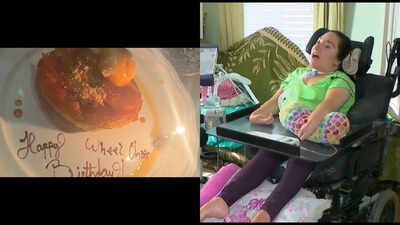 'Happy birthday wheelchair': Disabled New Jersey woman shocked seeing hurtful message on cake; restaurant says it was a reference for where the cake was to be served