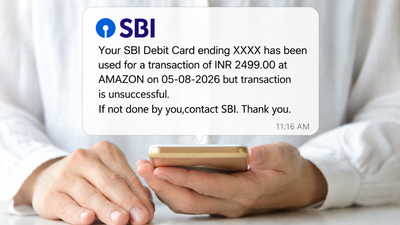 Sbi Sms Scam: Two SBI SMSes looked identical, but one was a scam: DU professor shares 3 ways to spot a fake bank message