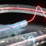 Freezing liquid inside optical fibre makes light and sound interact more than 1,000 times more strongly