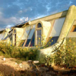 A Kansas couple is building a tornado-resistant home from 1,000 tyres, 16,000 cans and 1,000 cardboard boxes; construction begins this year