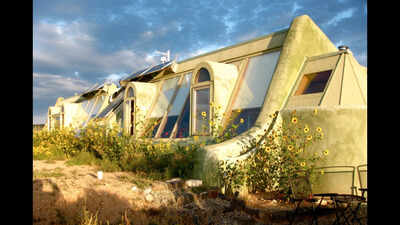 A Kansas couple is building a tornado-resistant home from 1,000 tyres, 16,000 cans and 1,000 cardboard boxes; construction begins this year