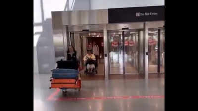 'Zero self-awareness': Indian-origin professor slams viral video of woman welcoming parents at US airport triggering wheelchair row