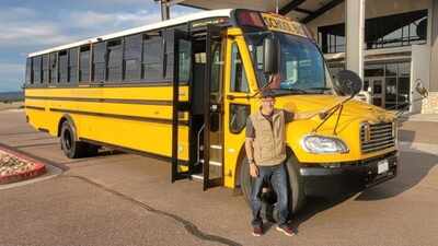 After 25 years at Adobe, tech engineer was laid off and spent a year searching for work; he now drives a school bus and says he has found happiness