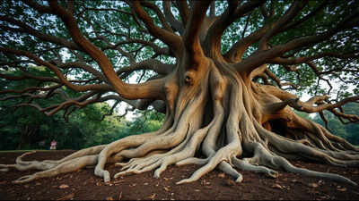 <b>Inside the Guinness record-holding cashew tree that keeps rooting itself into new trunks</b>