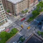 Between six lanes of Manhattan traffic, Broadway's medians are being replanted with native species to create a five-mile corridor for birds and bees