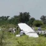 Watch: Trainer aircraft crashes near Baramati airstrip in Maharashtra